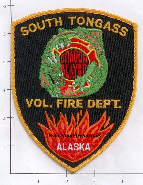 Alaska - South Tongass Volunteer Fire Dept Patch – Police And Fire Surplus