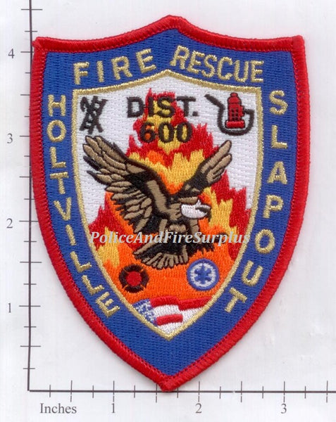 Alabama - Holtville Slapout Fire Dept Patch – Police And Fire Surplus