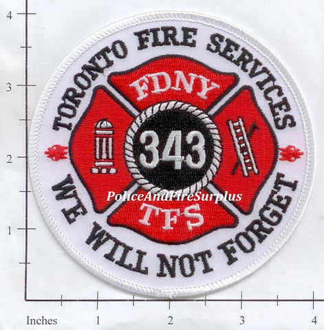 Canada - Toronto Fire Station 343 Patch ON