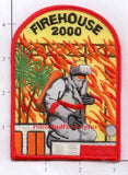 Firehouse Magazine Fire Dept Patch - 2000 - Red Border