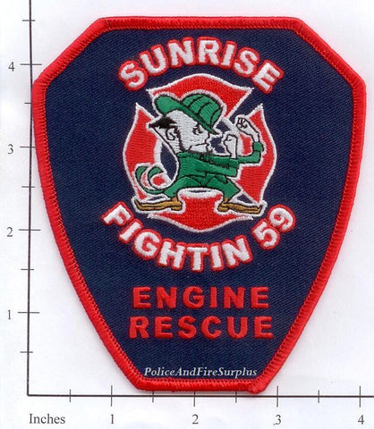 Florida - Sunrise Station 59 Fire Dept Patch