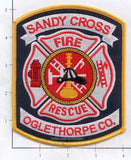 Georgia - Sandy Cross Fire Rescue Oglethorpe Co Fire Dept Patch v1