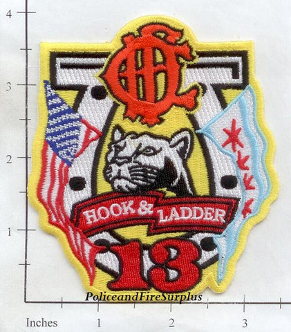 Illinois - Chicago Ladder 13 Fire Dept Patch