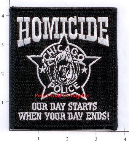 Illinois - Chicago Homicide Unit Police Dept Patch