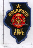 Illinois - Rockford Fire Dept Patch