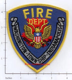 Indiana - Indianapolis Washington Township Fire Dept Patch