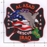 Iraq - Al Asad Air Base Fire Rescue Fire Dept Patch v2