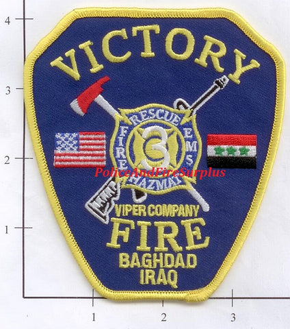 Iraq - Camp Victory Viper Company Fire Dept Patch v1