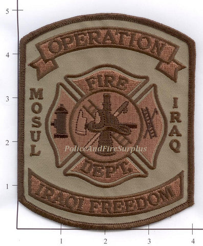 Iraq - Mosul Fire Dept Patch