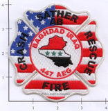 Iraq - Sather Air Base 447 Air Expeditionary Group Fire Dept Patch