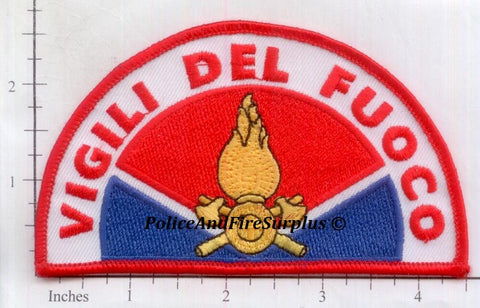 Italy - Vigili Del Fuoco Fire Dept Patch v5