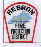 Kentucky - Hebron Fire Protection District Patch