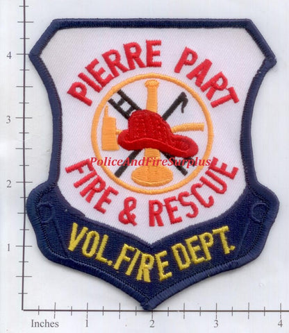 Louisiana - Pierre Part Fire & Rescue Volunteer Fire Dept Patch