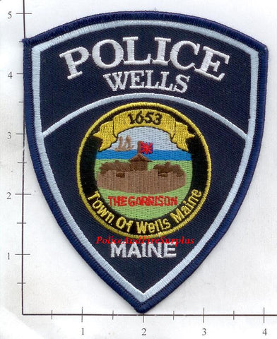 Maine - Wells Police Dept Patch