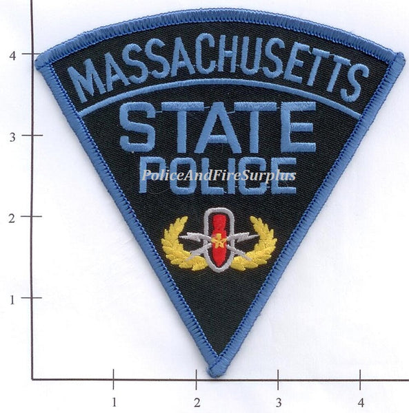 Massachusetts - Massachusetts State Police Patch – Police And Fire Surplus