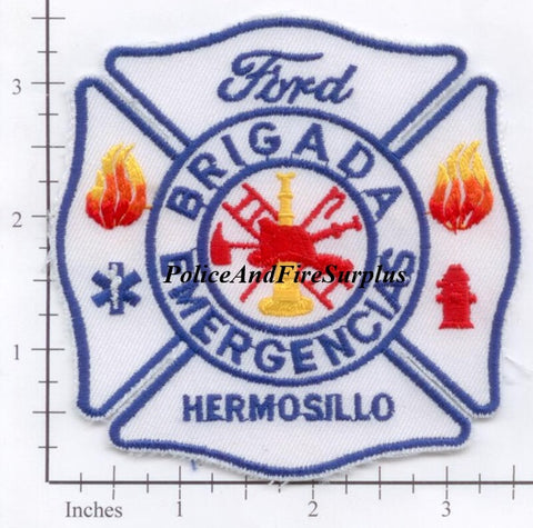 Mexico - Hermosillo Ford Fire Brigade Patch