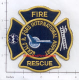 Michigan - Gerald R Ford International Airport Fire Rescue Patch v2