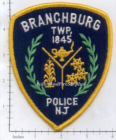 New Jersey - Branchburg Township Police Dept Patch v2