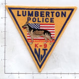 New Jersey - Lumberton K-9 Unit Police Patch