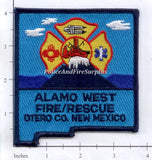 New Mexico - Alamo West Fire Rescue Patch