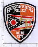 Ohio - Gibsonburg Police Dept Patch