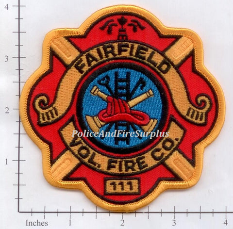 Pennsylvania - Fairfield Volunteer Company 111 Patch