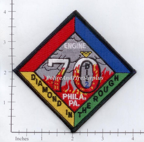 Pennsylvania - Philadelphia Engine 70 Fire Dept Patch