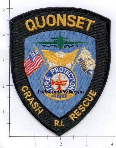 Rhode Island - Quonset Air National Guard Crash Rescue Patch