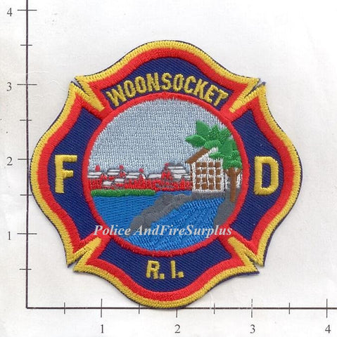 Rhode Island - Woonsocket Fire Dept Patch