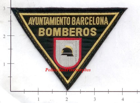 Spain - Barcelona City Hall Firefighters Fire Dept Patch