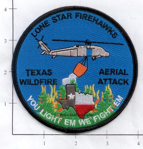 Texas - Lone Star Firehawks Fire Dept Patch