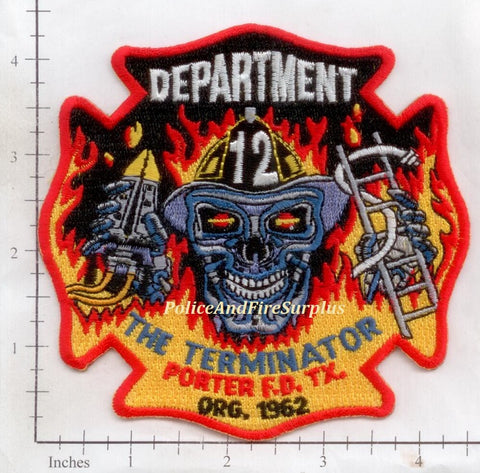 Texas - Porter Fire Dept Patch