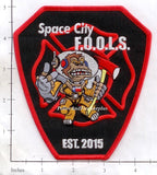 Texas - Humble TX - Space City Fools Fire Dept Patch v1