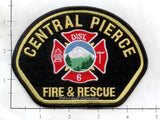 Washington - Central Pierce District 6 Fire & Rescue Patch v1