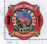 Washington - Cowlitz 2 Fire& Rescue Patch