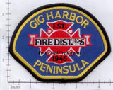 Washington - Gigs Harbor Peninsula Fire District  5 Patch