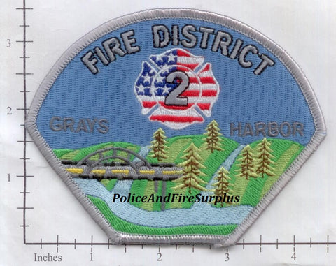 Washington - Grays Harbor Fire District  2 Patch