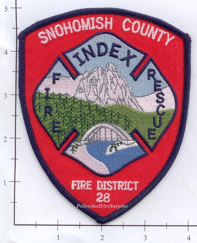 Washington - Index Fire Rescue -  Snohomish County Fire District 28 Patch v1