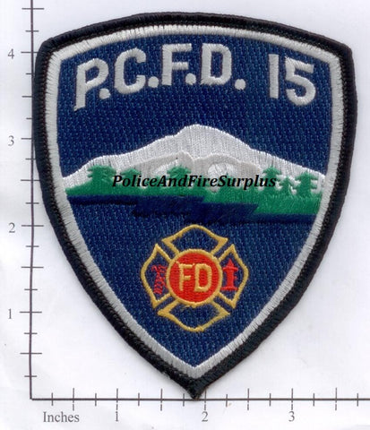 Washington - Pierce County Fire District 15 Patch