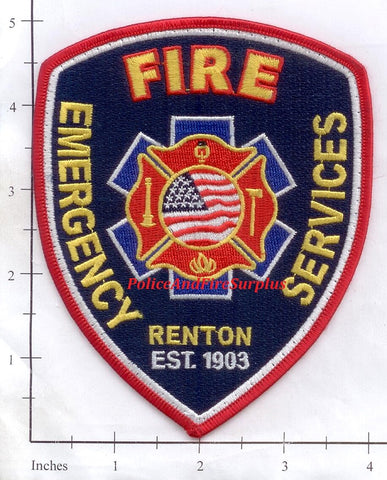 Washington - Renton Emergency Services Patch