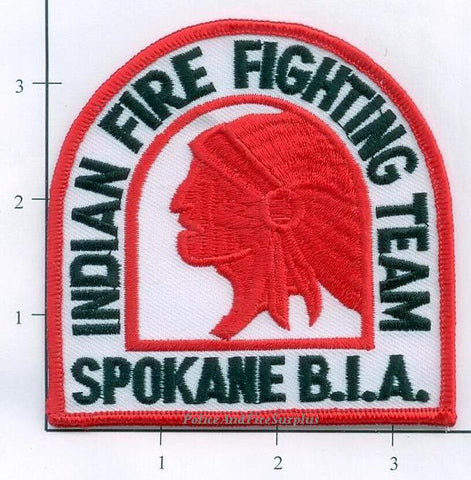 Washington - Spokane Bureau Of Indian Affairs Indian Fire Fighting Team Patch