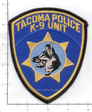 Washington - Tacoma K-9 Police Dept Patch