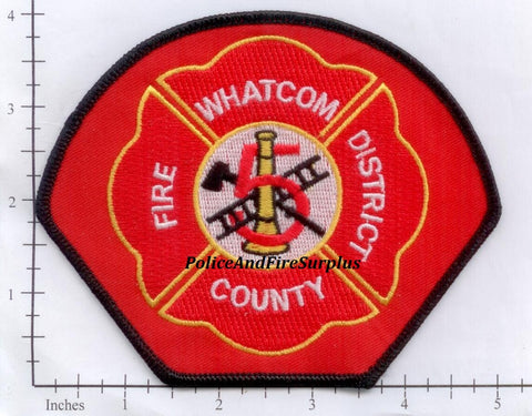 Washington - Whatcom County Fire District 5 Patch – Police And Fire Surplus