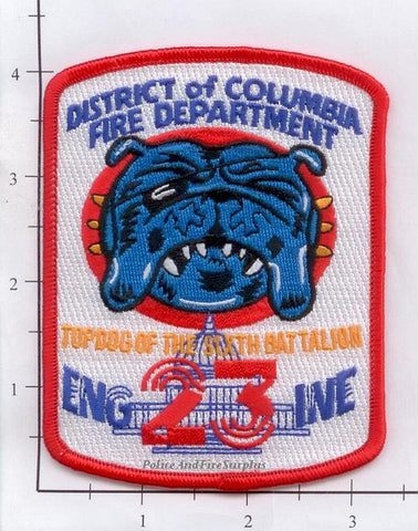 Washington DC - Engine 23 Fire Dept Patch