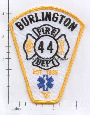 West Virginia - Burlington Fire Dept