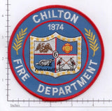 Wisconsin - Chilton Fire Dept Patch