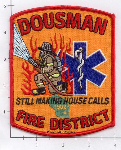 Wisconsin - Dousman Fire District Patch