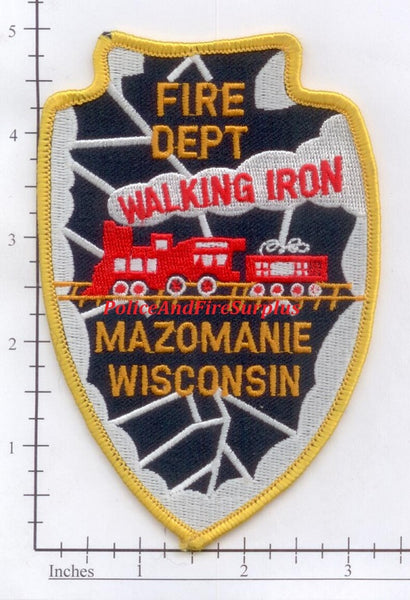 Wisconsin - Mazomanie Fire Dept Patch – Police And Fire Surplus