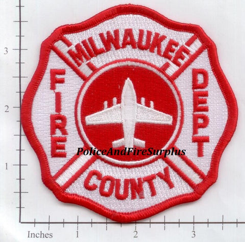 Wisconsin - Milwaukee County Fire Dept Patch