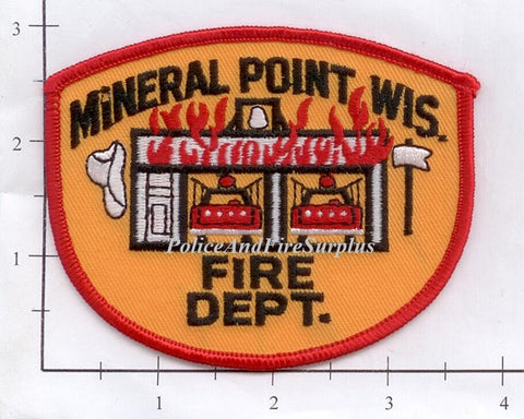 Wisconsin - Mineral Point Fire Dept Patch